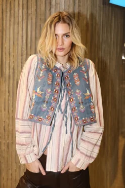 IlsaLL Vest 29 Dusty Blue 254391025