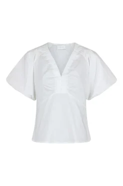 Irina Poplin White 162219