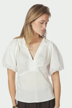 Irina Poplin White 162219