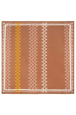 ISADORA Silk Scarf Small 6005 Mocha Mousse 2610330577