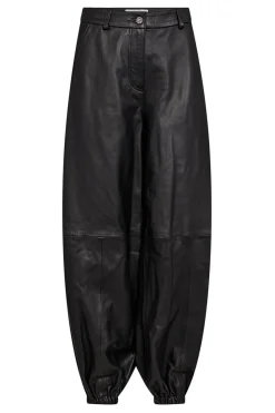Jasmin Leather Harem Pant Black HL10541