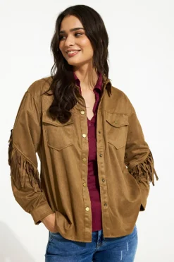 Jessica shirt COGNAC 16514