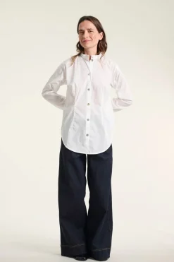 Jinzu vide bukser Dark Denim 26124455607