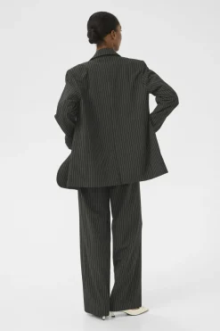 JoelleGZ pinstripe MW pants NO Black pinstripe 10909837