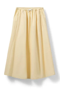 JUNEAUSW MIDI SKIRT 2026 Light yellow S261312