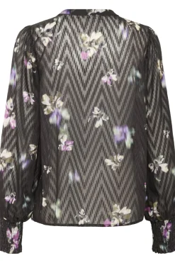 KAclaire Shirt Black Coffee/Multi col.Flowers 10510804