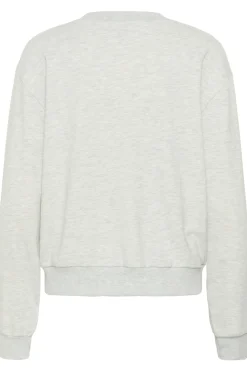 KAdaniela Sweatshirt Light Grey Melange 100126 10511169