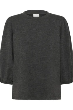 KAjanna Jersey Blouse Black Oyster
