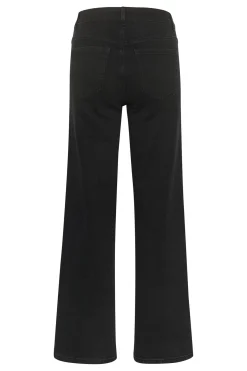 KAkarla HW Flared Jeans Black deep 10507619
