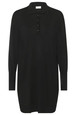 KAlizza Polo Knit Dress Black deep 10510688