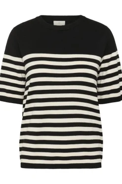 KAlizza Striped Knit Black/Turtledove Half Stripe 10508410