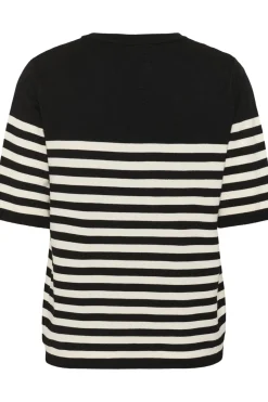 KAlizza Striped Knit Black/Turtledove Half Stripe 10508410