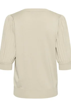 KAlone Knit Pullover 1/2 SL Feather Gray Melange