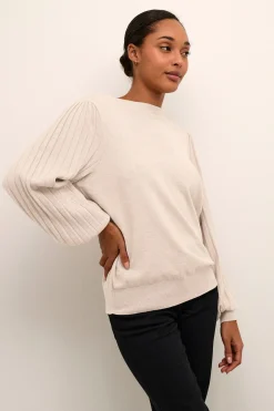 KAlone Knit Pullover Classic Sand Melange 10507905