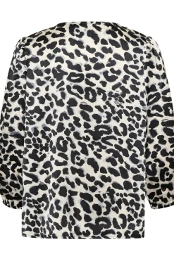 KAmagda Blouse Grey leopard