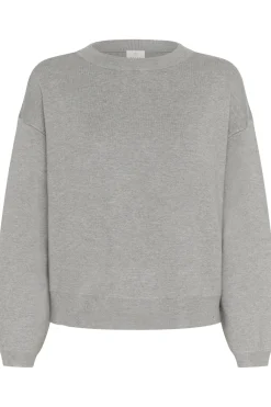 KAmalina Knit Pullover NO Grey Melange 100123 10511110