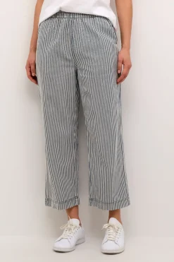 KAnaya Striped Culotte Pants Midnight/White Stripe 10509009