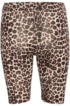 KAsally Jersey Shorts Feather Gray Leo Print 10507769