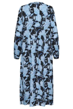 KAsasia Shirt Dress Blue Snake Flower 108753 10511180