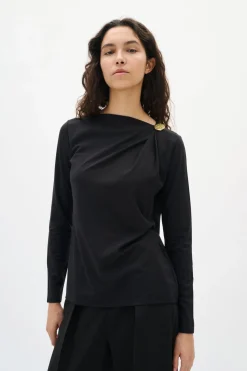 KASEYIW BLOUSE Black 194008 30112118