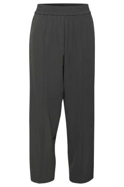 KAsigna Cropped Pants Black Oyster