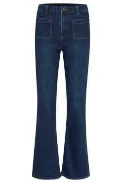 KAsinem Flared Jeans Dark Blue Denim 10508464