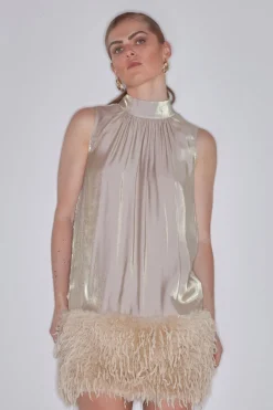 KassianiBBNarine dress Gold Sand BBW4229