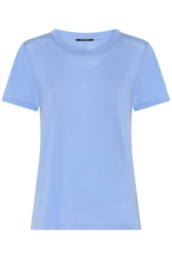 KatkaBB ss Tshirt Hydrangea blue BBW1072N