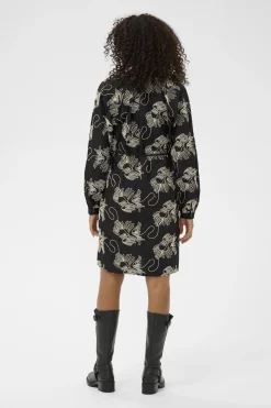 KAvinie Dress Black Chalk Embroidery 10883 10511097