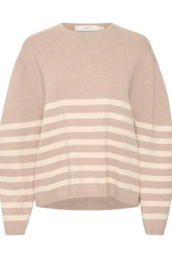 KayllaIW Pullover Sandy Grey Melange/Haze