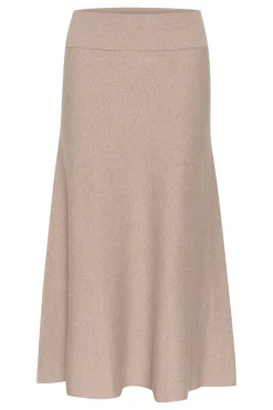 KayllaIW Skirt Sandy Grey Melange 30109740
