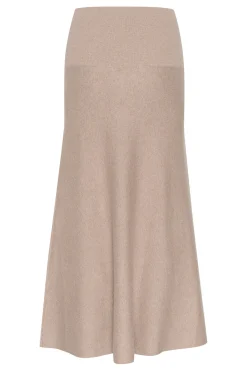 KayllaIW Skirt Sandy Grey Melange 30109740