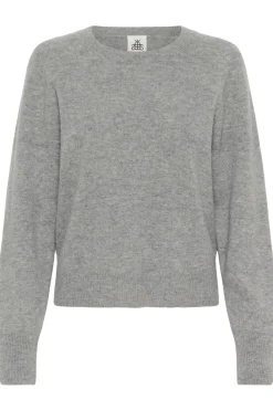 KBAnemone ONeck Medium Grey Melange 103702 10105775