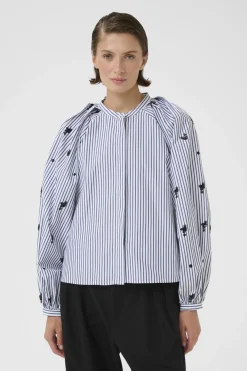 KBEgoni Blouse Ombre Blue stripe 108854 10105882