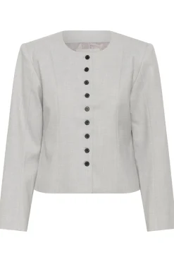 KBElena Jacket Flint Gray Melange 1658031 10105827