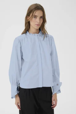 KBElse Blouse Chambray Blue 154030 10105865