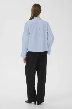 KBElse Blouse Chambray Blue 154030 10105865