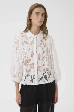 KBEna Frosty Blouse Bright White 110601 10105842