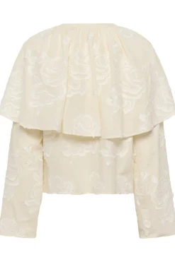 KBErmine Blouse Egret 110103 10105884