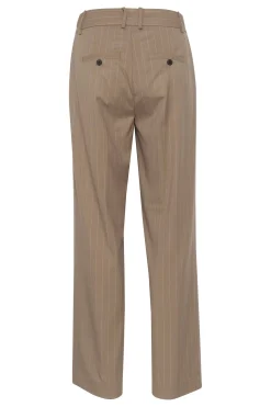 KBMilano Stripe Pants WALNUT 10104990