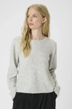 KBNoabelle Frill Oneck Opal Gray Melange 1638011 10105750