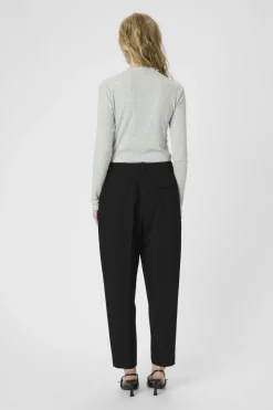 KBRo Solid Milano Carrot Pants Meteorite 194008 10105813