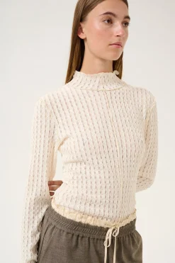 KBTekla Kiri Blouse Egret 10105313