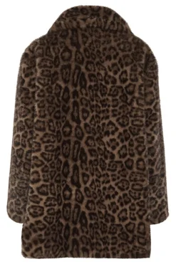 KBTira Fur Jacket Brown Leopard 10105446