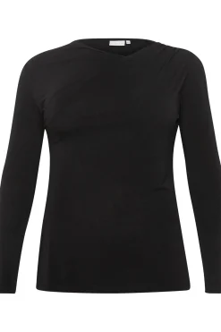 KCaidi Jersey Blouse Black deep