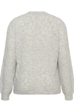 KCanita Knit Cardigan Light Grey Melange