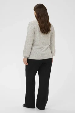 KCanita Knit Cardigan Light Grey Melange