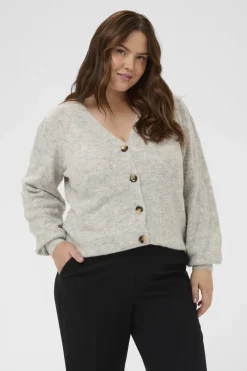 KCanita Knit Cardigan Light Grey Melange