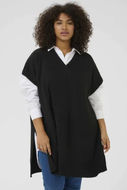 KCannett Knit Poncho Black deep 10582738