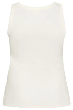 KCcarina Rhinestone Tank Top Chalk